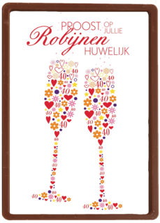 Robijnen huwelijk 40 jaar getrouwd