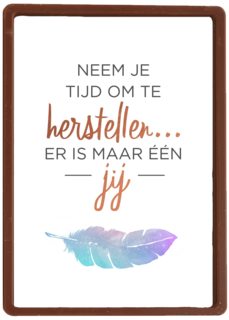 neem tijd om te herstellen