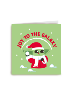 Star Wars kerstkaart Joy to the Galaxy