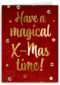 kerstkaart have a magical xmas time