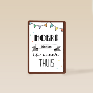 vakantie welkom thuis hoera jij is weer thuis