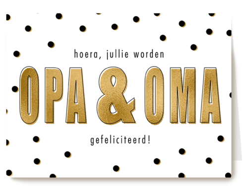 zwangerschap kleinkind hoera jullie worden opa en oma