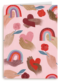 Valentijn Regenboog harten