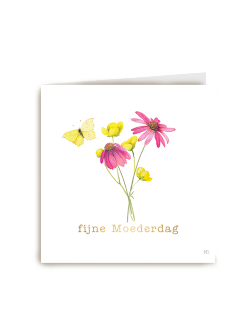 moederdag kaart marjolein bastin vlinder