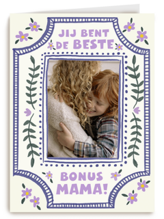 De beste bonus mama fotokaart