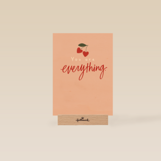 Valentijnsdagkaart hip You are everything