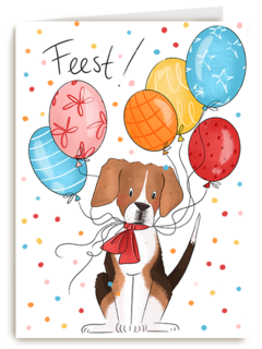 Matia Feest ballonen hond