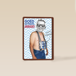 een mooie sixpack getraind