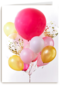 van harte met deze roze ballonnen