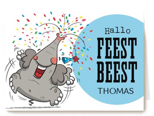 funny mail hallo feest beest