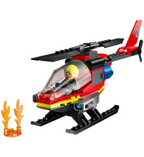 Lego City Fire Brandweerhelikopter Set