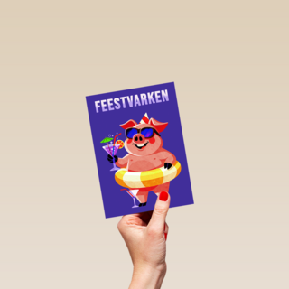 Verjaardag Feestvarken