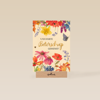 beterschapskaart van harte beterschap gewenst