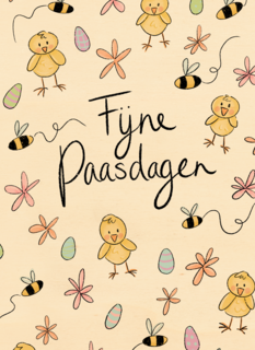 pasen kaart matia fijne paasdagen