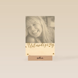 een super toffe uitnodiging voor een feestje