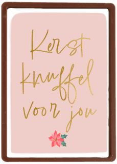 Kerst knuffel voor jou!