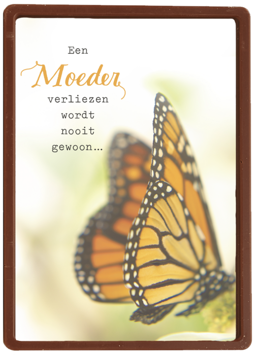 een moeder verliezen wordt nooit gewoon