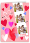 Valentijn XOXO Fotokaart