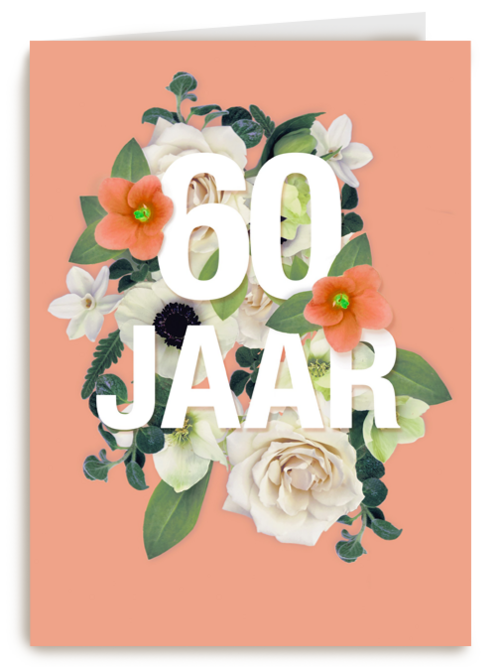 boeket voor zestig jaar
