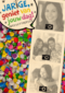 fotokaart jarige gekleurde confetti