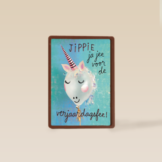 prodo design jippie ja jee voor de verjaardagfee