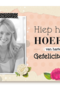 fotokaart hiep hiep hoera van harte gefeliciteerd  roosjes