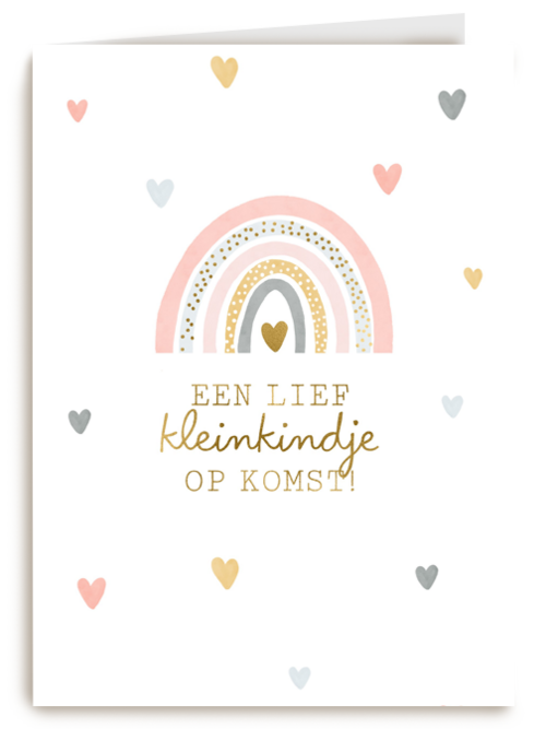 een lief kleinkindje op komst