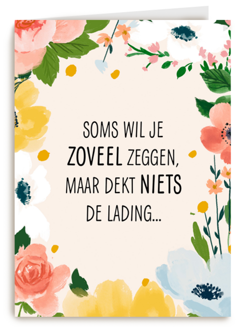 Sterktekaart soms wil je zoveel zeggen