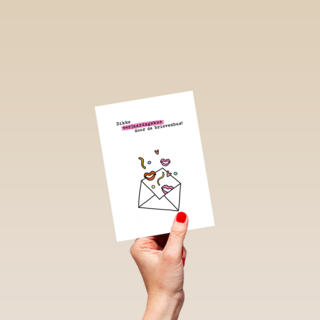 Verjaardagskaart Verjaardagskus Door De Brievenbus