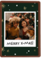 kerstkaart fotokaart merry x mas