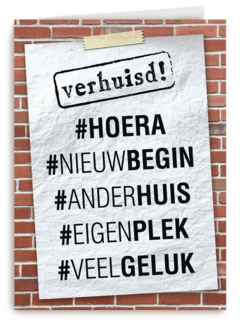 nieuwe woning verhuisd hashtags