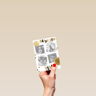 fotokaart polaroid fotoos happy new year