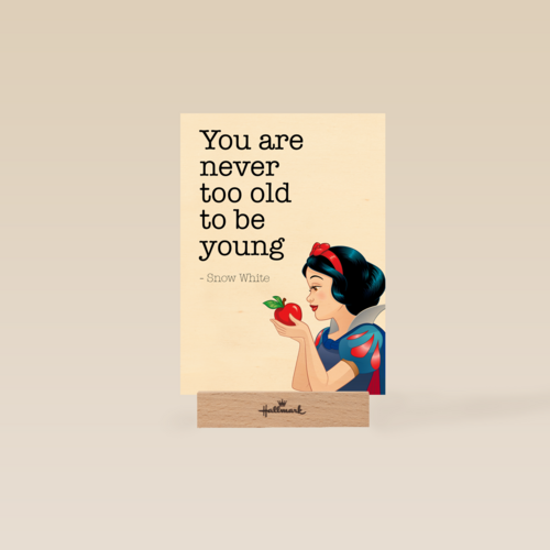You are never too old to be young