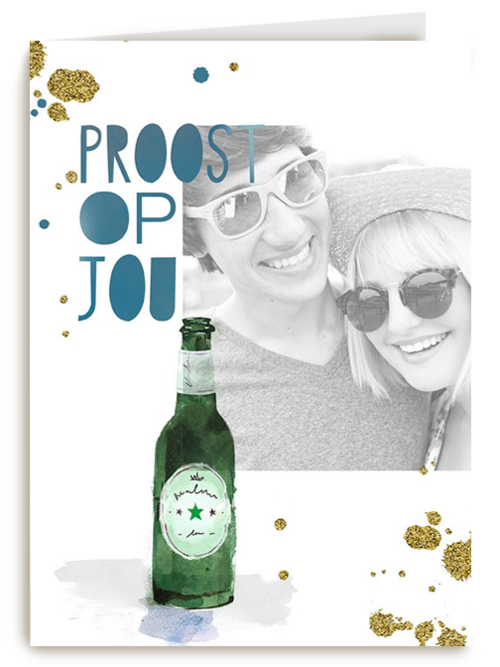 fotokaart proost op jou