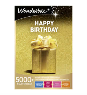 Wonderbox Happy Birthday Cadeaubon