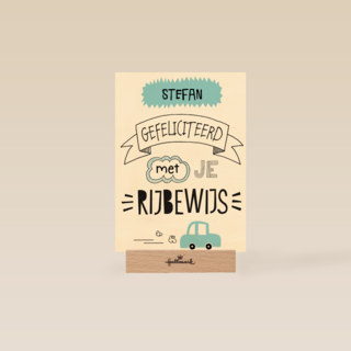 rijbewijs geslaagd gefeliciteerd met je rijbewijs