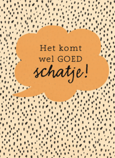 sterkte kaarten het komt wel goed schatje