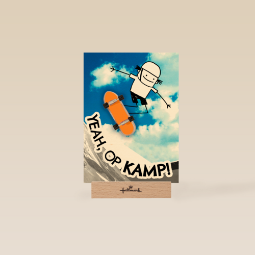 Skater op kamp
