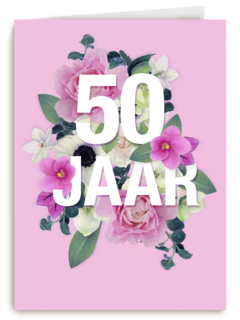 boeket voor vijftig jaar