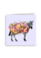 Moederdagkaart Zebra bloemen Paul Fuentes