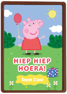 Peppa Pig Hiep Hiep Hoera