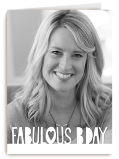 fabulous bday vrouw foto