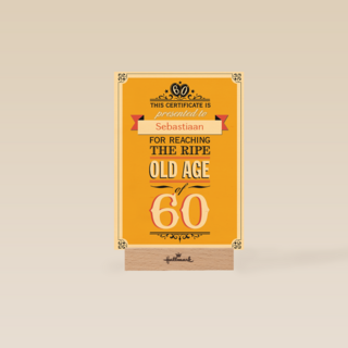 leeftijd zestig old age