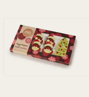 Doosje Chocolade Kerstfiguurtjes