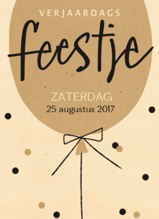 verjaardagsfeest verjaardagsfeestje