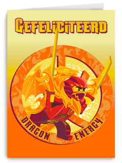 Lego Ninjago Gefeliciteerd
