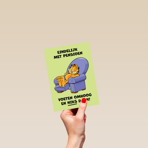 Garfield met pensioen