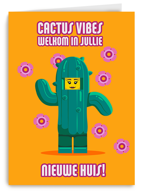 Lego Cactus Nieuw Huis