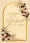 offerfeest kaart bloemen