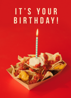 Happy Birthday taco